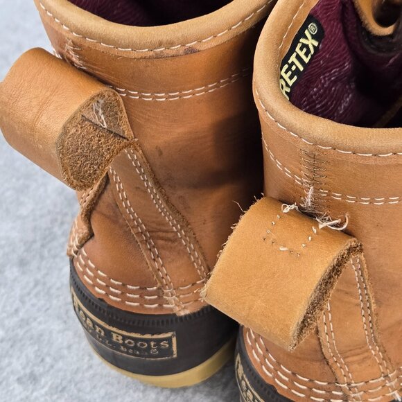 Vintage LL Bean Boots Mens 8 M Gore-tex GTX Rain Duck Lined Insulated USA main image 6